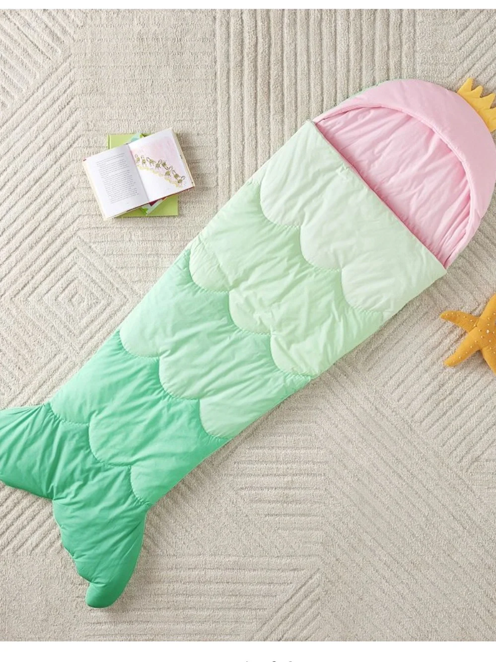 Pottery Barn Kid’s Mermaid Sleeping Bag NWOT